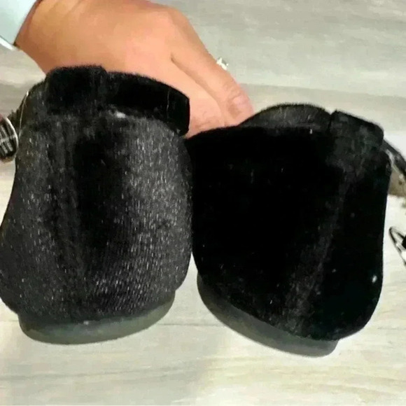 Gymboree‎ Fun and Fancy Girls Black Flat Dress Shoes Holiday toddler size 13 - Picture 5 of 7